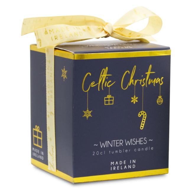 CELTIC CANDLES WINTER WISHES 20CL CANDLE